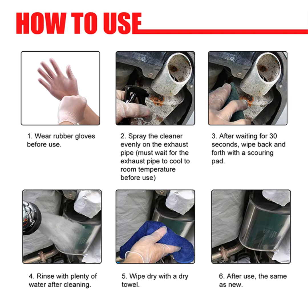SEAMETAL Exhaust Shine & Protect Kit