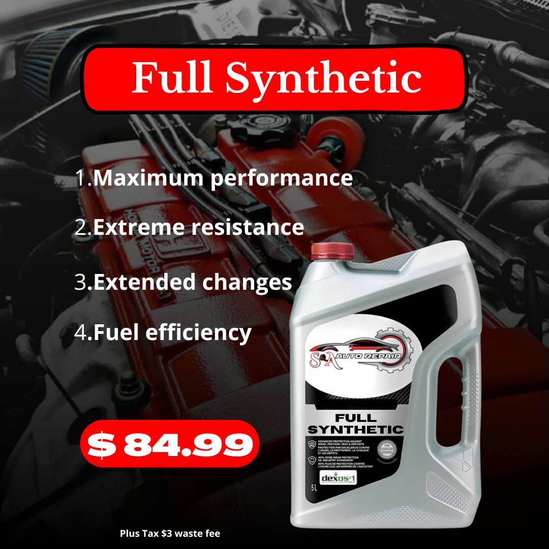 Full Synthetic Oil Change